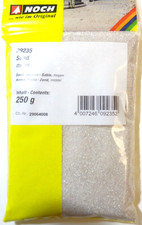 (11,96€/kg) NOCH 09235, Sand mittel, Modellbausand, Schotter, 250 g, Neu