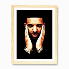 Drake 1 Kunstdruck gerahmt