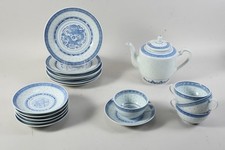 C25S01- China Porzellan Teeservice mit Drachenmotiv für bis zu 6 Personen