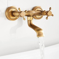 Vintage-Wandarmatur aus Bronze