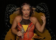 Fasching Fee Schmetterling Flügel Kostüm Prinzessin Umhang Kinder Tanz ???‍♂️