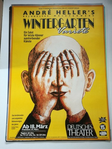 Plakat andre heller - plakat,