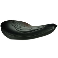 Motorradsitz Flamed Solositz klein flach Einzelsitz Bobbersitz Choppersitz Sitz