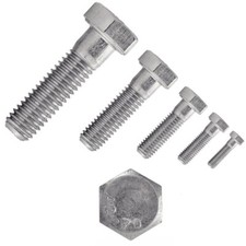 Sechskantschrauben Schaft DIN 931 Edelstahl A4-80 M5-M16 Sechskantkopf ISO 4014