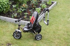 Puky  Dreirad "Ceety"-- braun--gebraucht/heile--umfangreiches Zubehör!