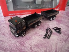 Herpa 304160  Scania  R  Tandem Hängerzug Kipper  Wagner  Maßstab   1:87  in OVP