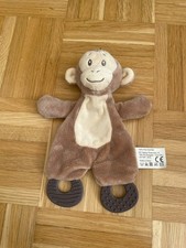 ZD Trading Action Schnuffeltuch Affe braun Schmusetuch mit Knisterfolie #7