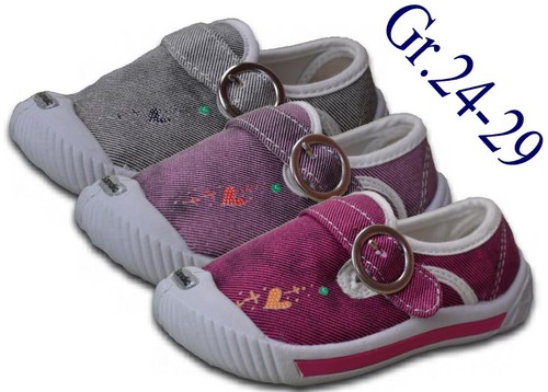 Stoffschuhe teil leder 29 - teil, 24-29