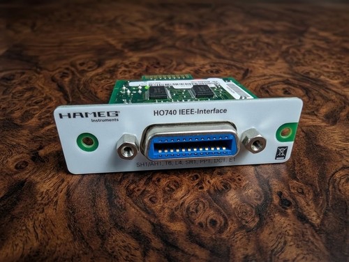 Hameg ho740 ieee - ho740, interface