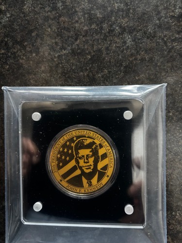 Gedenkmedaille john kennedy - gedenkmedaille,