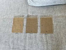 Bilderrahmen, 3 Stück, 13 x 18 cm, mit hochwertigem Plexiglas-sieht aus wie Glas