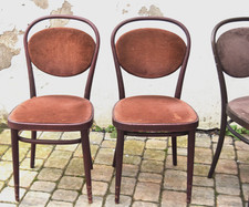 2 ORIGINAL THONET 215P Bugholz-Stuhl Bistrostuhl Kaffeehausstuhl Designklassiker