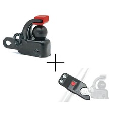 B-Ware Hebie Anhängerkupplung F1  Set Transport Lastenanhänger Montage City