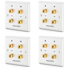 4x Lautsprecher Wanddose - 2