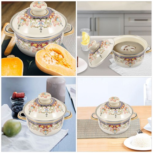 Emaille topf vintage - emaille,