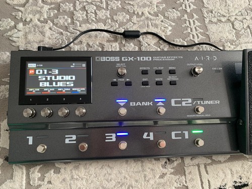 Boss gx100 multi - gx100, multi-effektpedal
