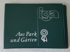 ALTE DIASERIE über die IGA  Aus Park und Gärten 70er komplett 18 BILDER DIA 