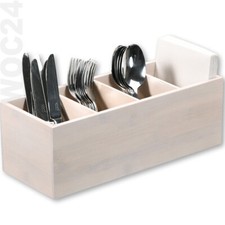 Besteckkasten BAMBUS HOLZ Besteckhalter Besteckbox Besteck Organizer Ordnungsbox