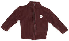 PRENATAL Strickjacke Jacke Rippenstrick Jungen - Gr. 80 braun