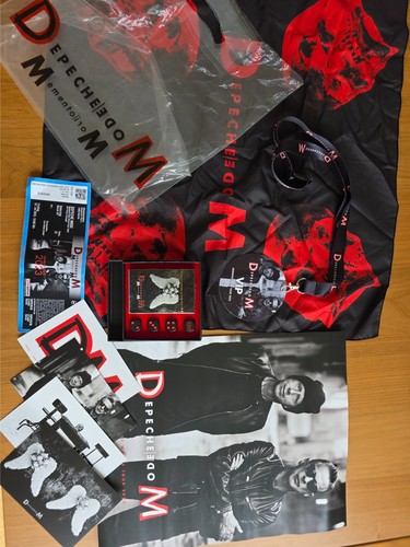 Depeche mode merch - depeche, vip