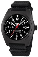 KHS Herrenuhr Inceptor Black Steel INCBS.NB