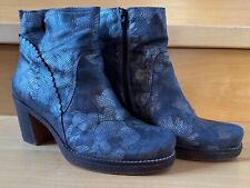 BRAKO 40 Blumen Stiefeletten Giove Marino Rebe Blume Leder ?