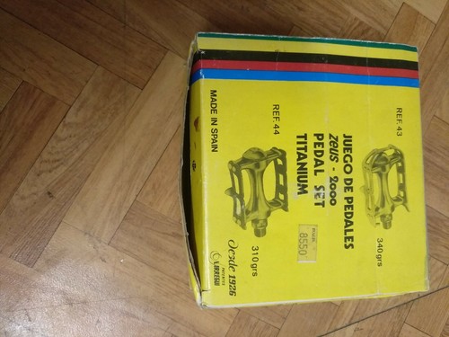 Zeus 2000 titanium pedals box - zeus,