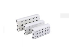 Trägerplatte für Pneumatikventil 5/2 Wege 5/3 Wege 1/4" Ventilinsel