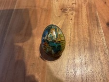 Antike Automaten Blech Dose Ei Aschenbrödel Richard Reichert Dresden vor 1945