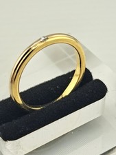 Goldring Bicolor mit  Brillant