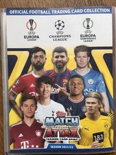 Football Trading Card Match Attax 2021/2022 Sammelalbum