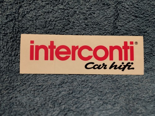 Interconti aufkleber car - interconti,,