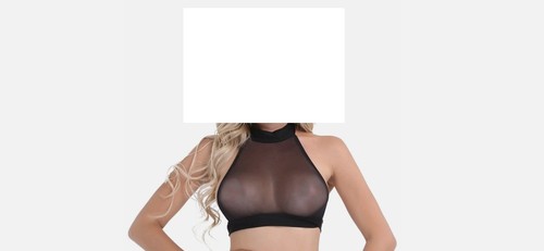 Neckholder mesh kurz shirt - neckholder,