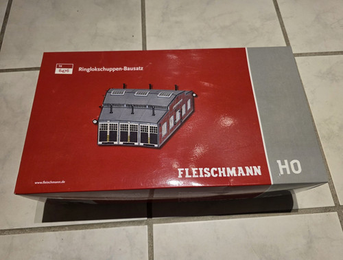 Fleischmann ringlokschuppen - h0,
