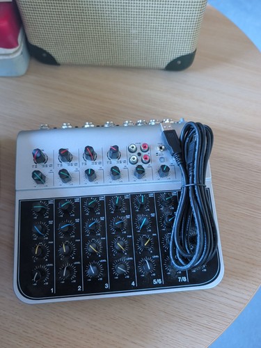 Kanal mischpult mit usb 4x - mischpult,