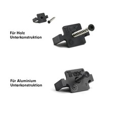Terrasse Befestiger für Trex WPC Terrassendielen mit Nut