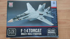 F-14 Tomcat Jet, Steckbausatz, OVP, 1:72 , fertig bemalt, neu, 36 Teile