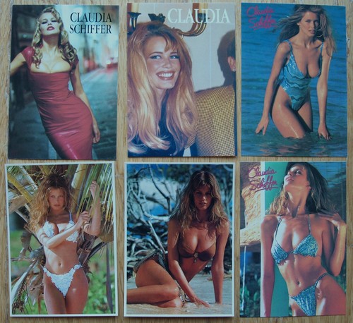Claudia schiffer postkarten - postkarten, 6