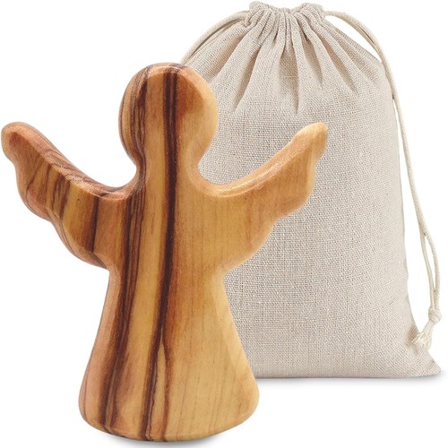 Holz schutzengel taufe - holz,