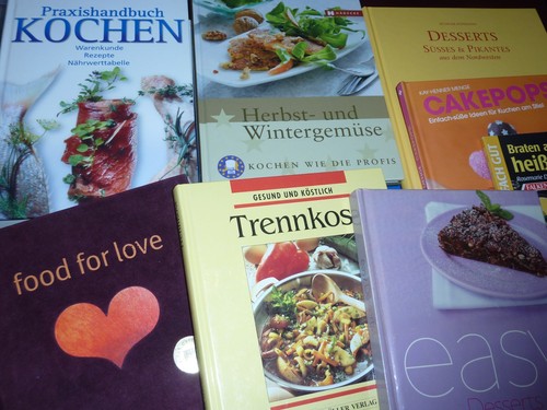 Bücher paket kochen - bücher, /