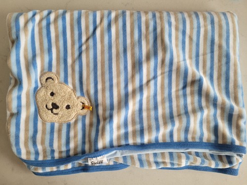 Steiff kinderwagendecke blau - steiff,