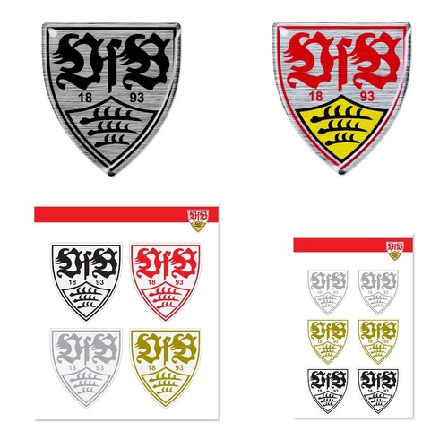Aufkleber fußball vfb - aufkleber,