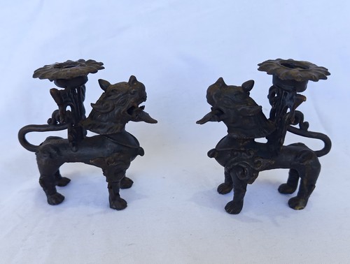 Foo dog kerzenhalter - foo,