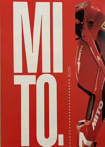Cagiva mito 125 brochure - 125,