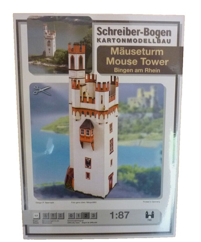 Kartonmodell mäuseturm - kartonmodell,
