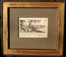 Original Kupferstich Hagenau