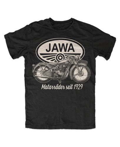 Jawa shirt schwarz motorrad - jawa,
