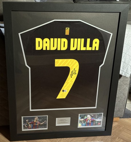 David villa signiertes - david,