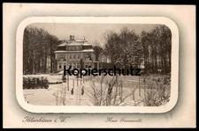 ALTE POSTKARTE IBBENBÜREN WINTER VILLA HAUS GRONEWALD Hiver Snow Neige Schnee AK