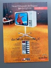 Nordmende Spectra L2X Schalt-Zentrum Fernseher 1970 Vintage Ad Werbung Reklame